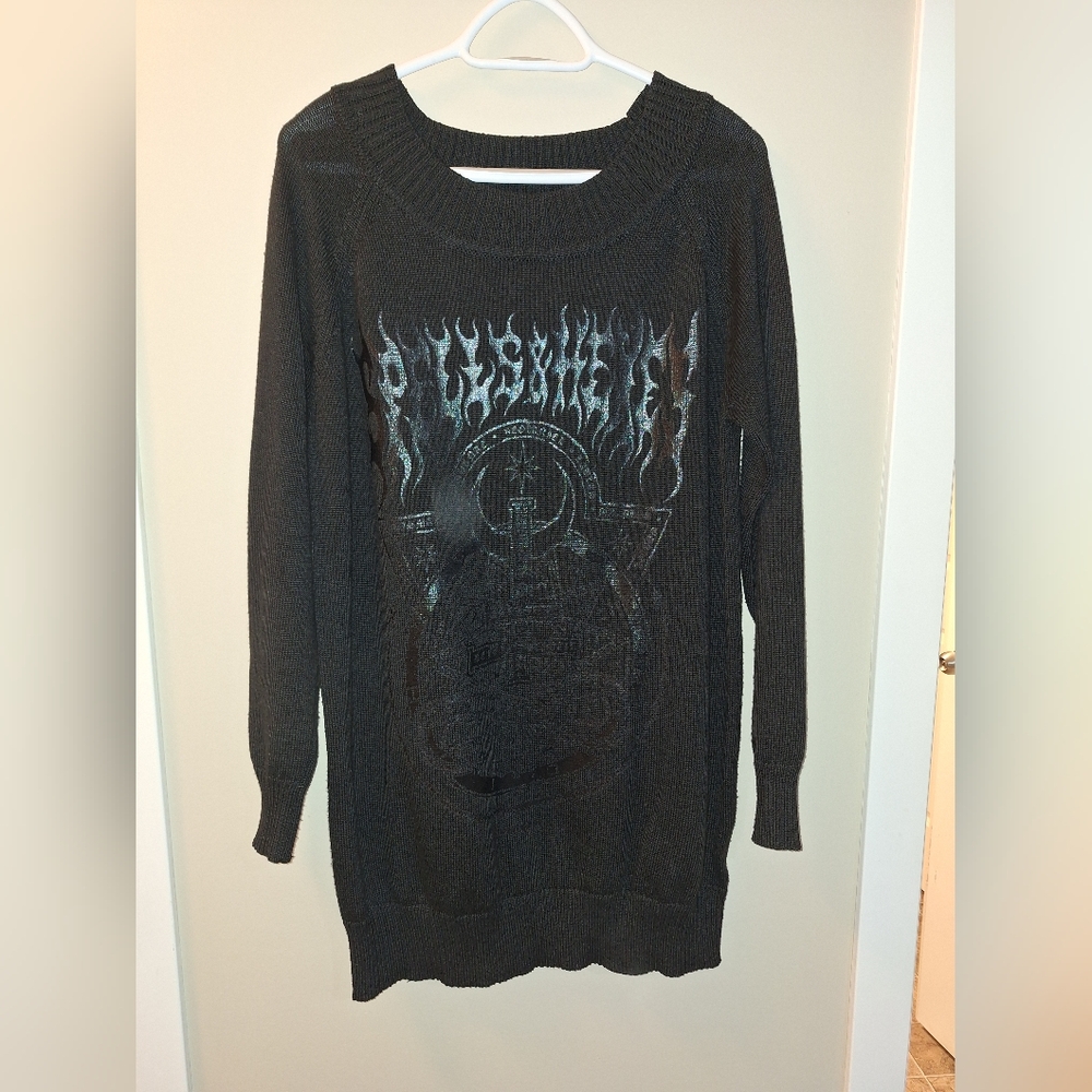 Killstar Black Sweater - size M